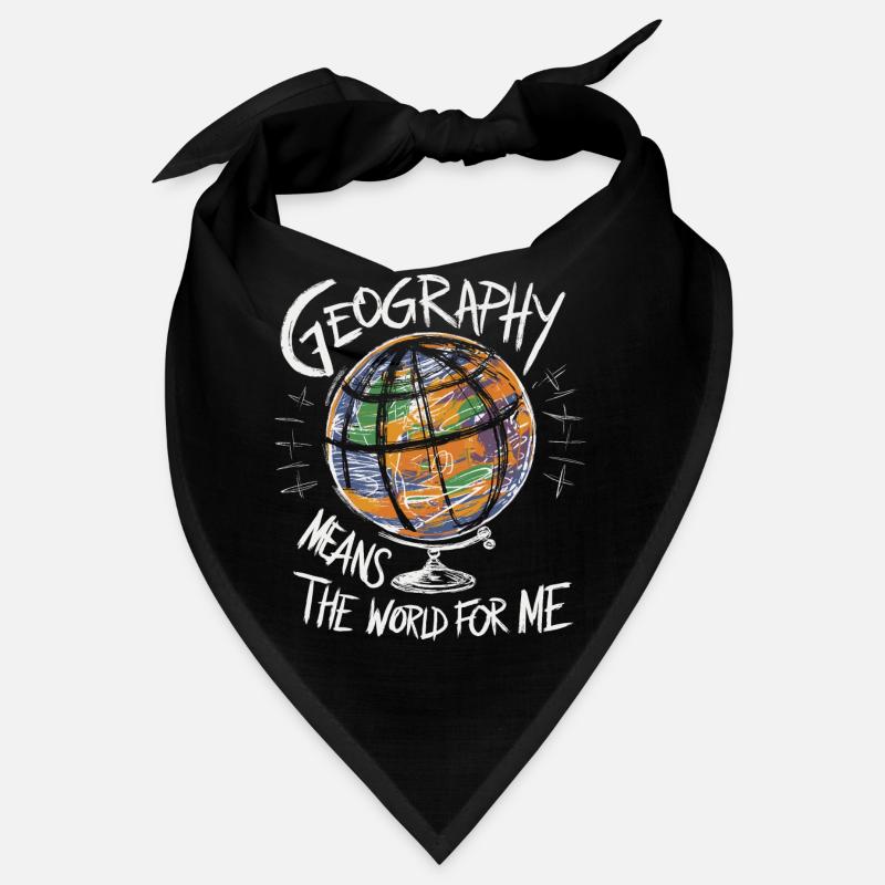 La géographie est mon monde Bandana