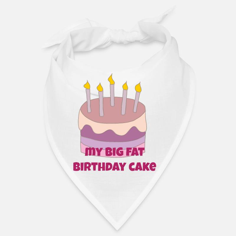 Mon gros gâteau d’anniversaire Bandana