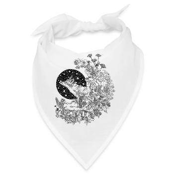 FUCHS & NACHTHIMMEL - Bandana - Weiß - Vorne