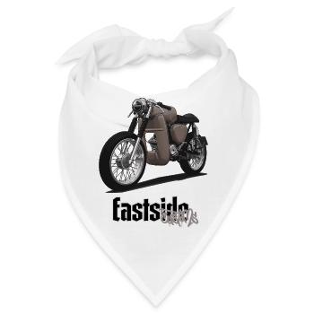 S51 (braun) // Illustration - Bandana - Weiß - Vorne