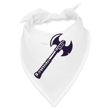 axt - Bandana - Weiß - Vorne