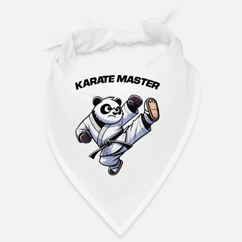 Panda Bear Karate Bandana