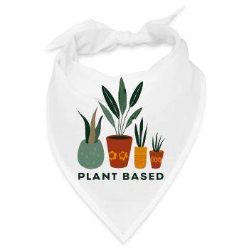 Pflanzliche Freunde Töpfe - Bandana - Weiß - Vorne