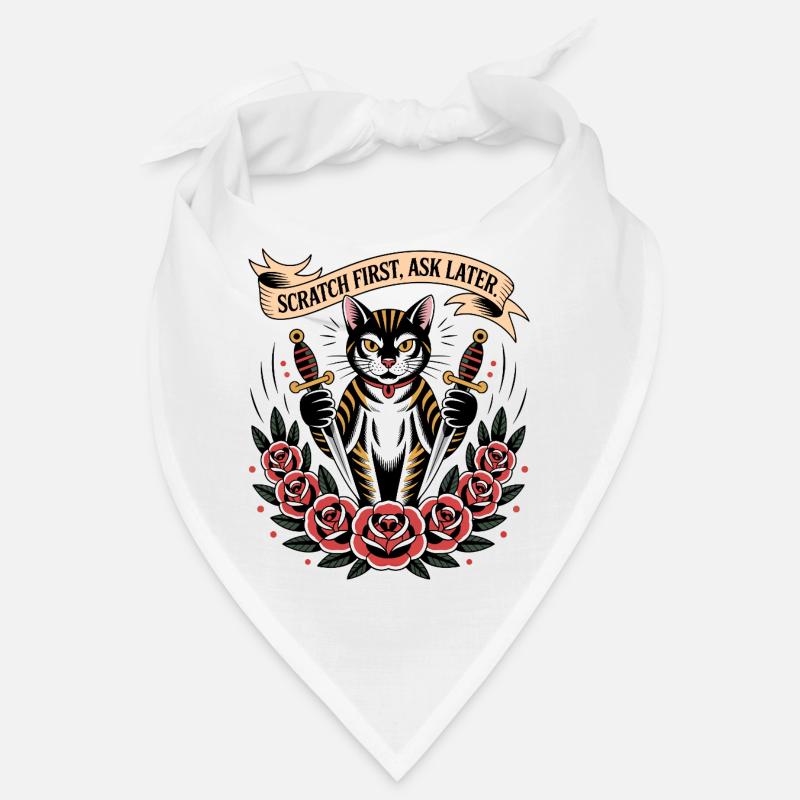 Grattez le premier chat Bandana