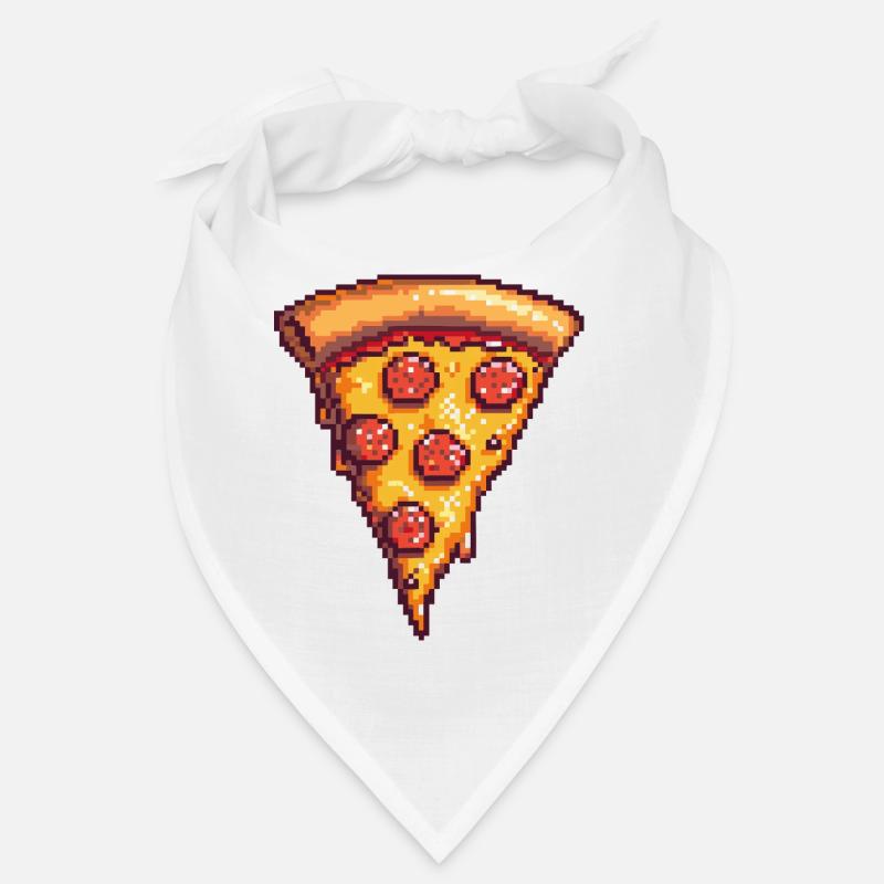 Pixel Pizza Stück Bandana