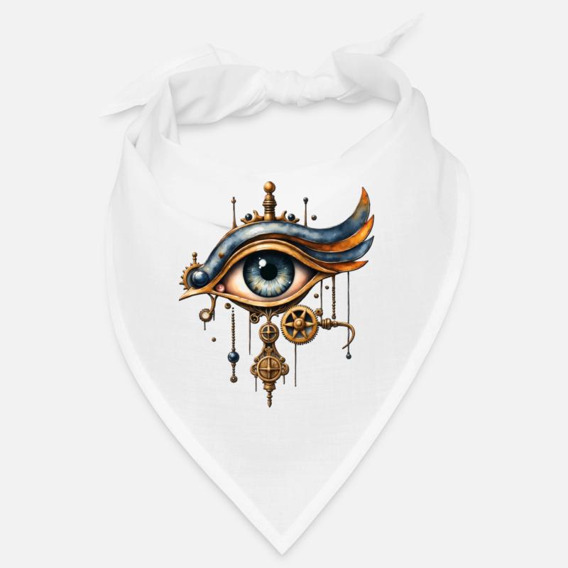 Oeil mécanique steampunk Bandana