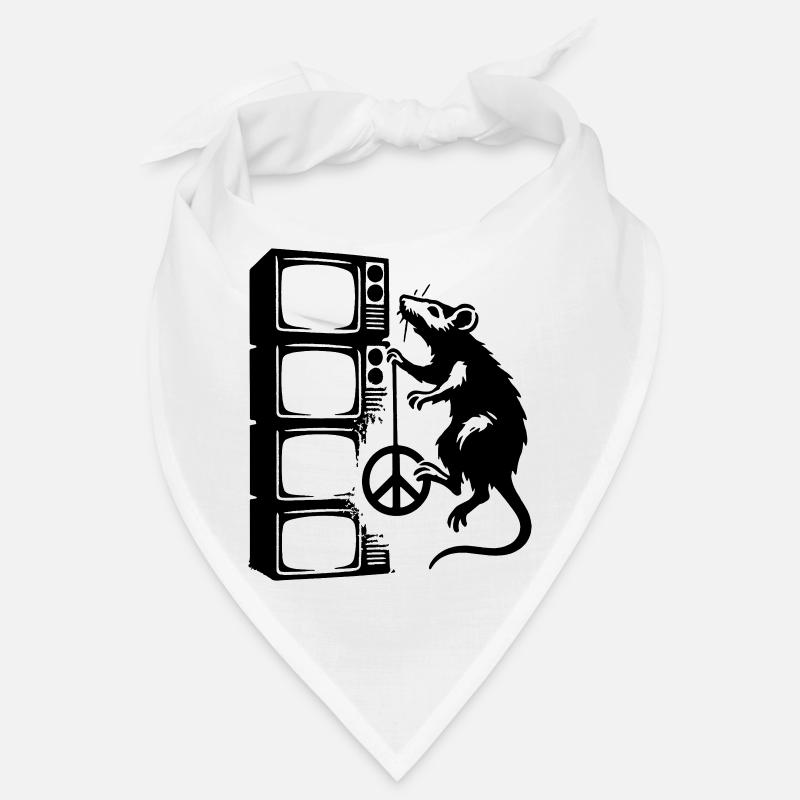 Rat with screen Bandana