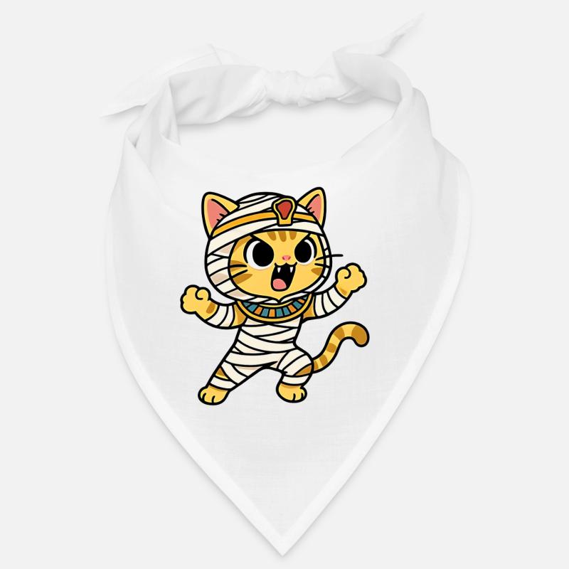 Chat Momie Bandage Aventure Bandana