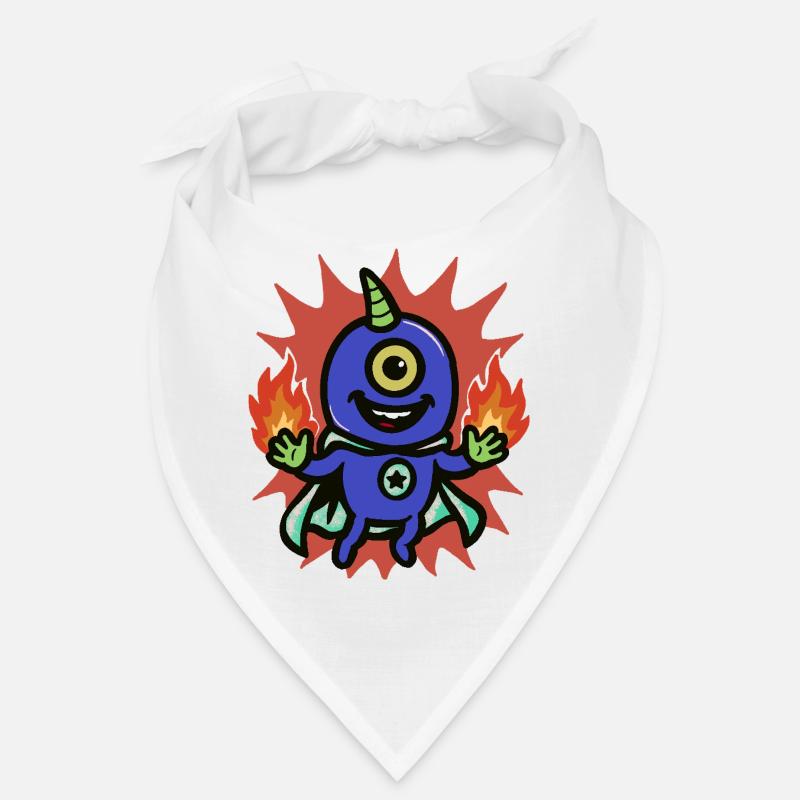 Héros du Feu Alien Borgne Bandana