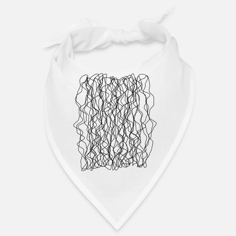 Conception de lignes tourbillonnantes Bandana