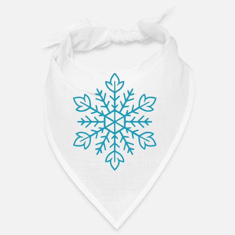 Snowflake | Mountain | Skiing | Snowboarding Bandana