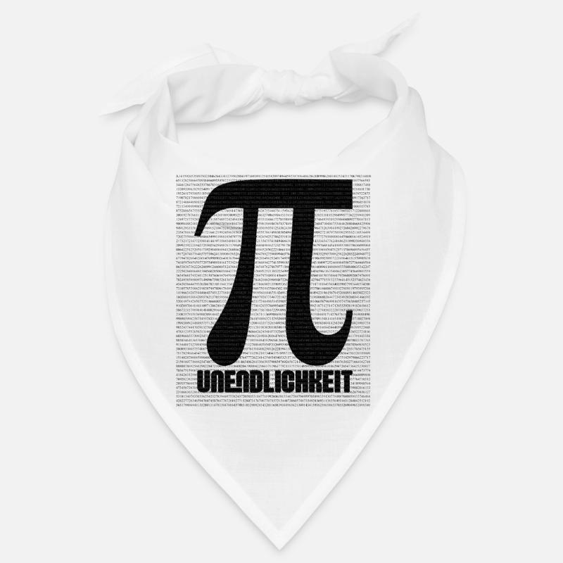 Pi Sign from Number Pattern Bandana