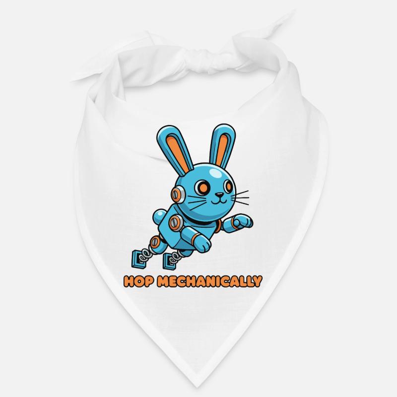 Blue Mechanical Hoppbunny Bandana