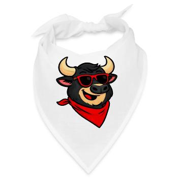 Feria Taurus Humor - Bandana - Weiß - Vorne