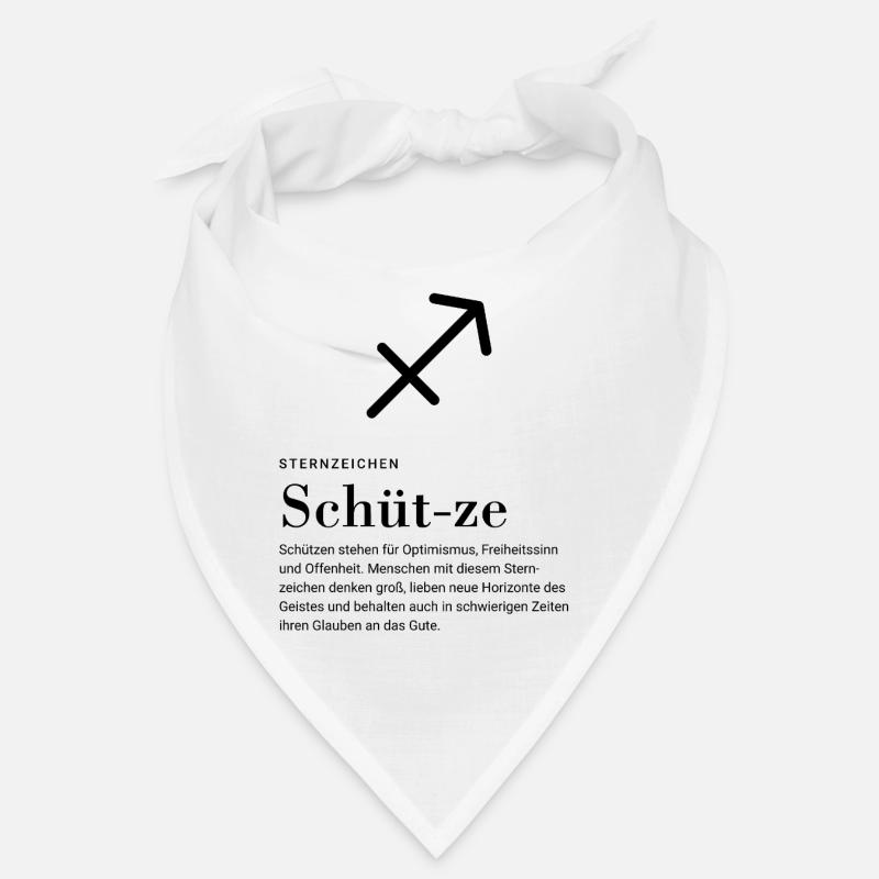 Signe du zodiaque Sagittaire Bandana