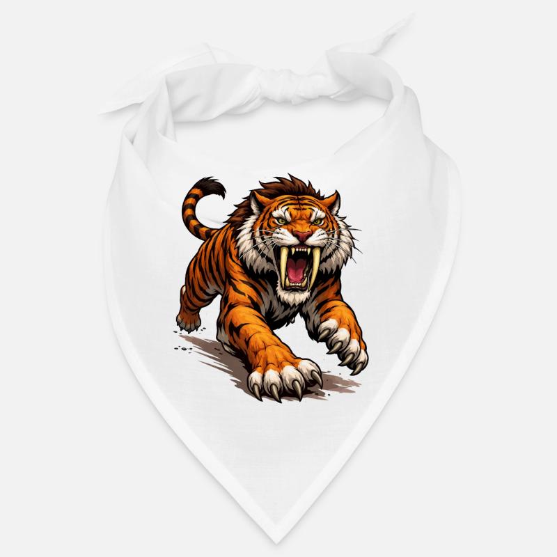 Attaque du tigre comique Bandana