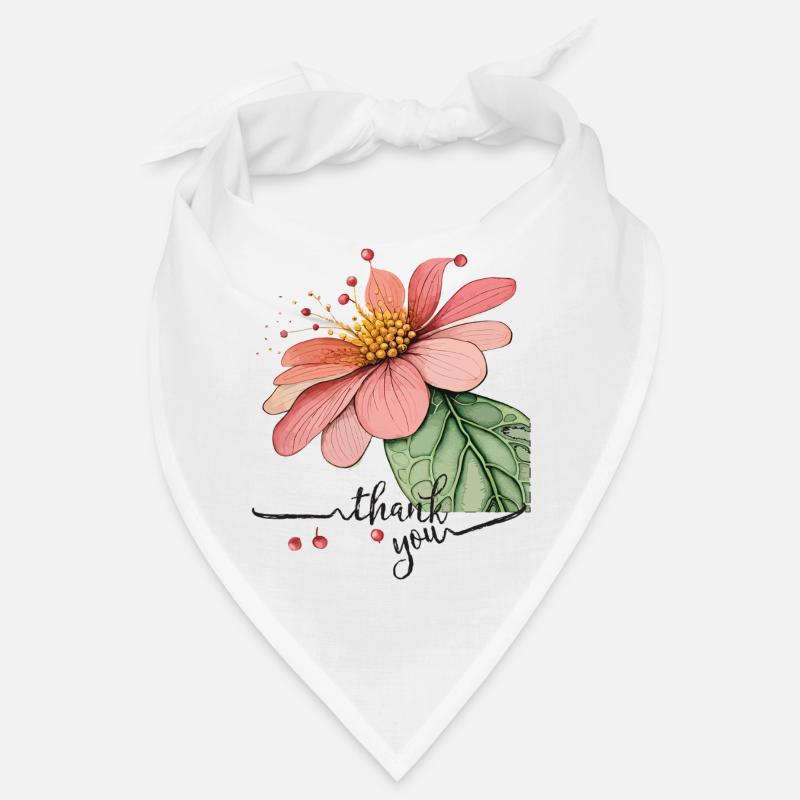 Fleur délicate, merci Bandana