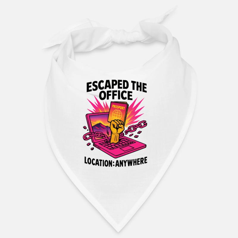 Telearbeit – Telearbeit – Voll-Fernarbeit Bandana