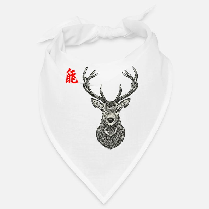Deer Asian Bandana
