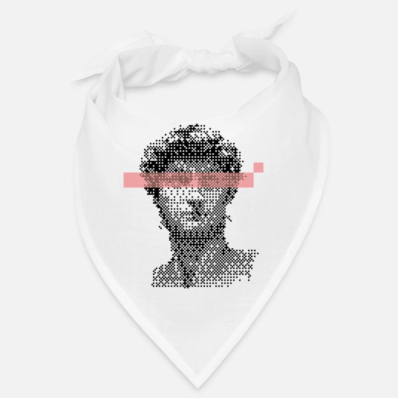 Design numérique de David Michelangelo Pixel Bandana
