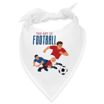 Kunst des Fußballspiels, Dribbling - Bandana - Weiß - Vorne