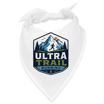 Ultra-Trailrunning - Bandana - Weiß - Vorne