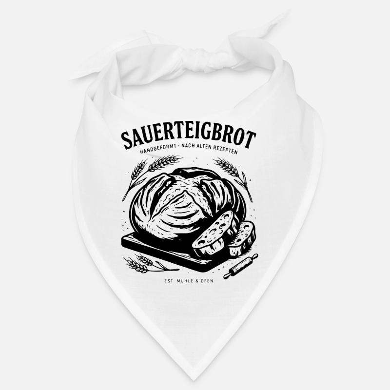 Sauerteigbrot Backen Bäcker Getreide Handgeformt Bandana