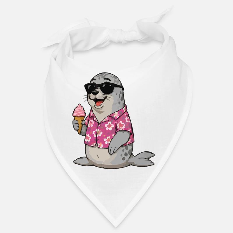 Seal in the Hawaiian Breeze Bandana