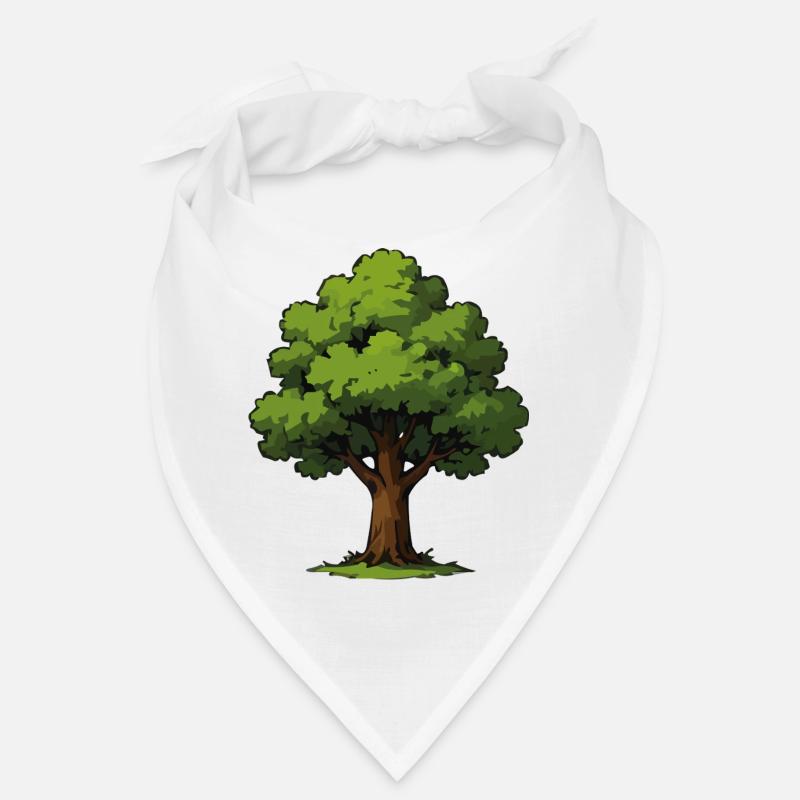 Tree illustration Bandana