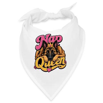 Belgischer Schäferhund - Bandana - Weiß - Vorne