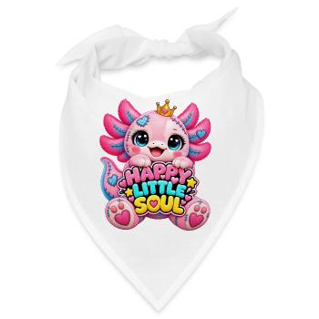 Kuschelmonster Happy Little Soul - Bandana - Weiß - Vorne