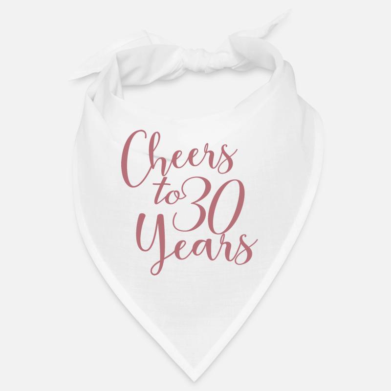 Vive les 30 ans du 30e anniversaire Bandana