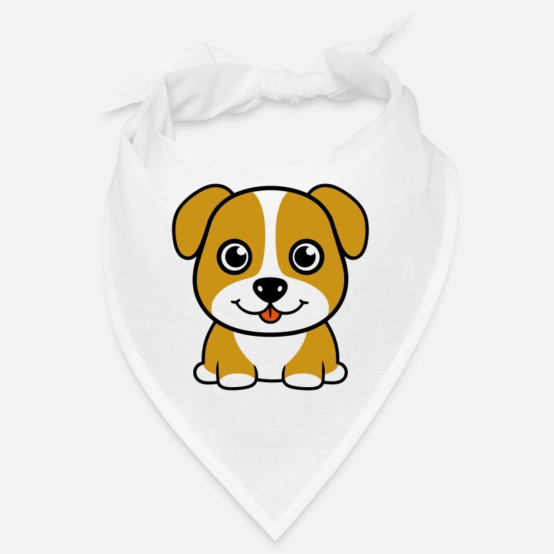 Cute Dog - Comic Style Bandana