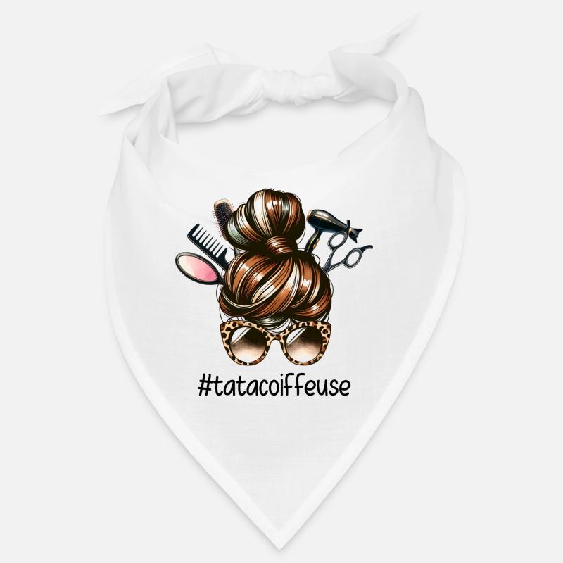 Chignon Tante Coiffeuse Super Tata Coiffeuse Bandana