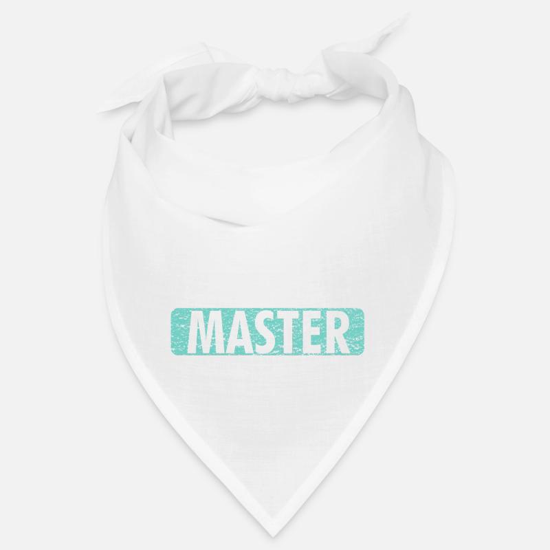 Master Studium Prüfung Abschluss Geschenk Bandana