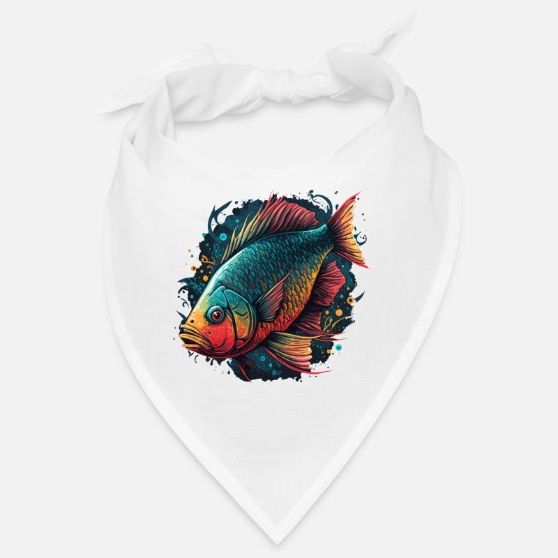 Poisson rouge Bandana