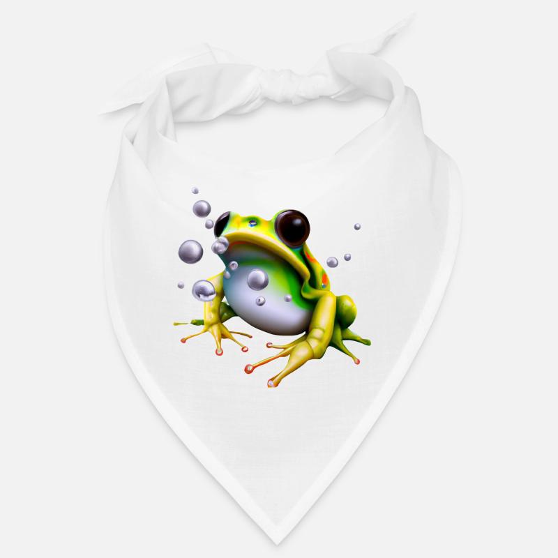 Frosch Wassertropfen Bandana