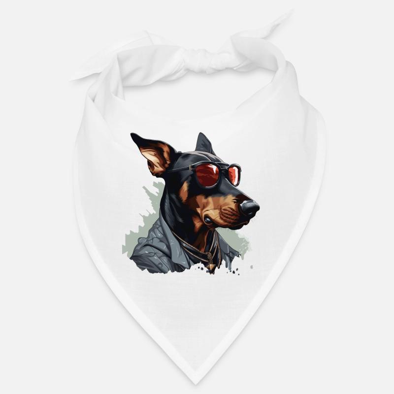 Protecteur urbain | Doberman Graffiti Bandana