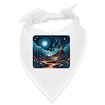 Vulkan - Bandana - Weiß - Vorne