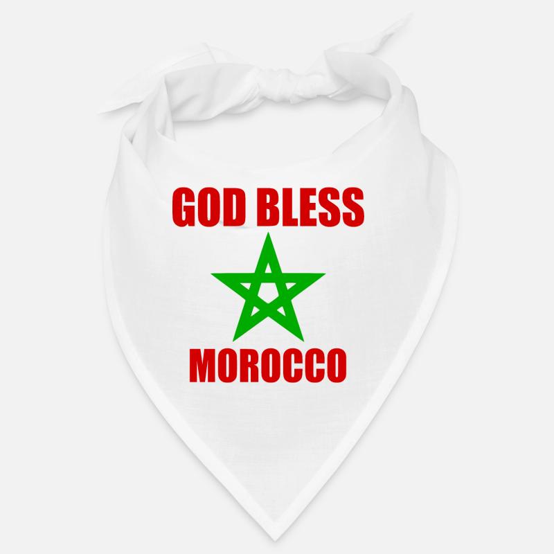 God bless morocco Bandana