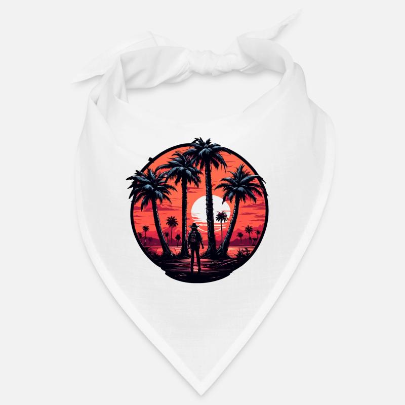 Plage / Île / Vacances / Été / Soleil / Mer Bandana