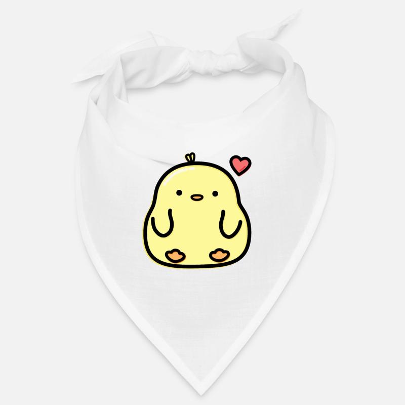 Chick - Bandana - white
