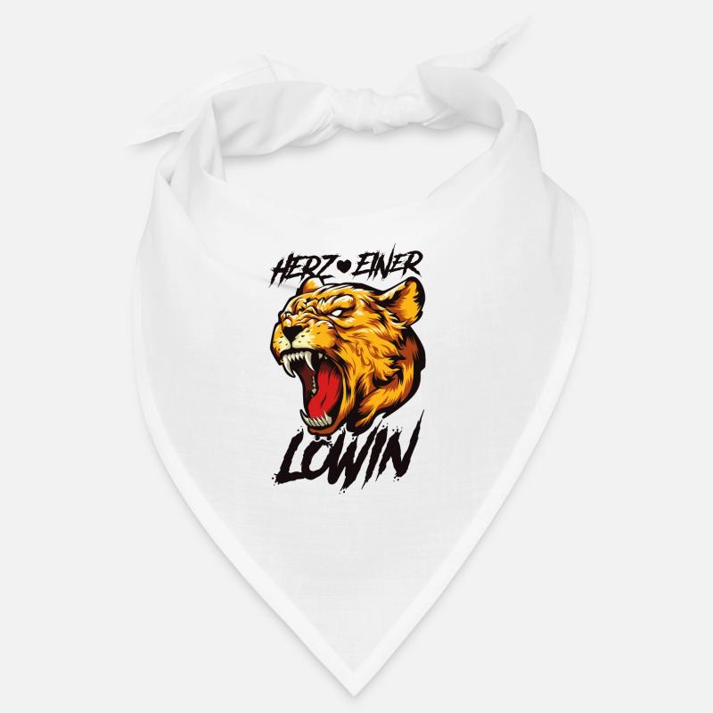 Herz einer Löwin Bandana