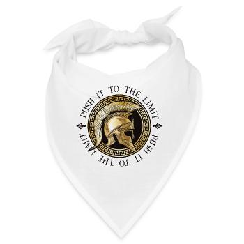 spartan helmet gold push lmiit spartaner - Bandana - Weiß - Vorne