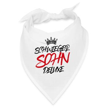 schwiegersohn deluxe - Bandana - Weiß - Vorne