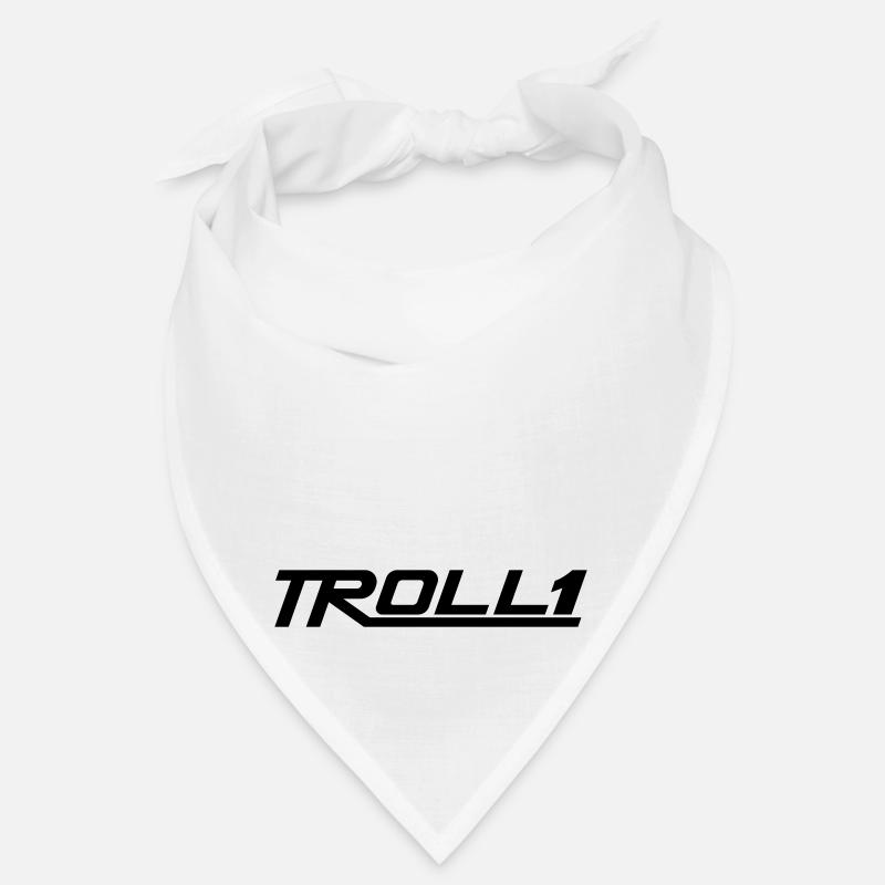 Troll Schriftzug Bandana
