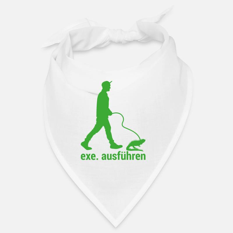 Exe Echse ausfuehren Admin Sysadmin Geschenk Bandana