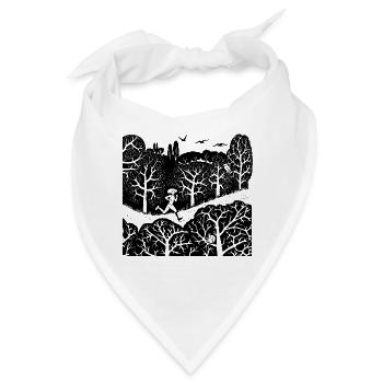 Freiraum - Laufen - Bandana - Weiß - Vorne