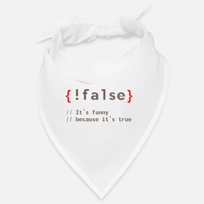 Coding Debug Admin Programm Geschenk Bandana