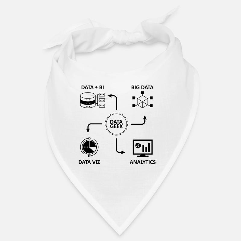 Analytics Datenwissenschaft Informatik Geschenk Bandana